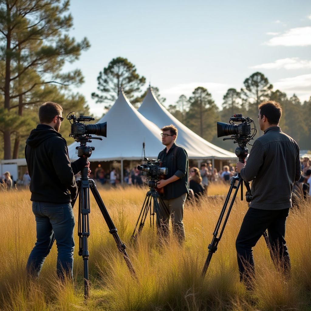Behind the scenes at Woodford Folk Festival