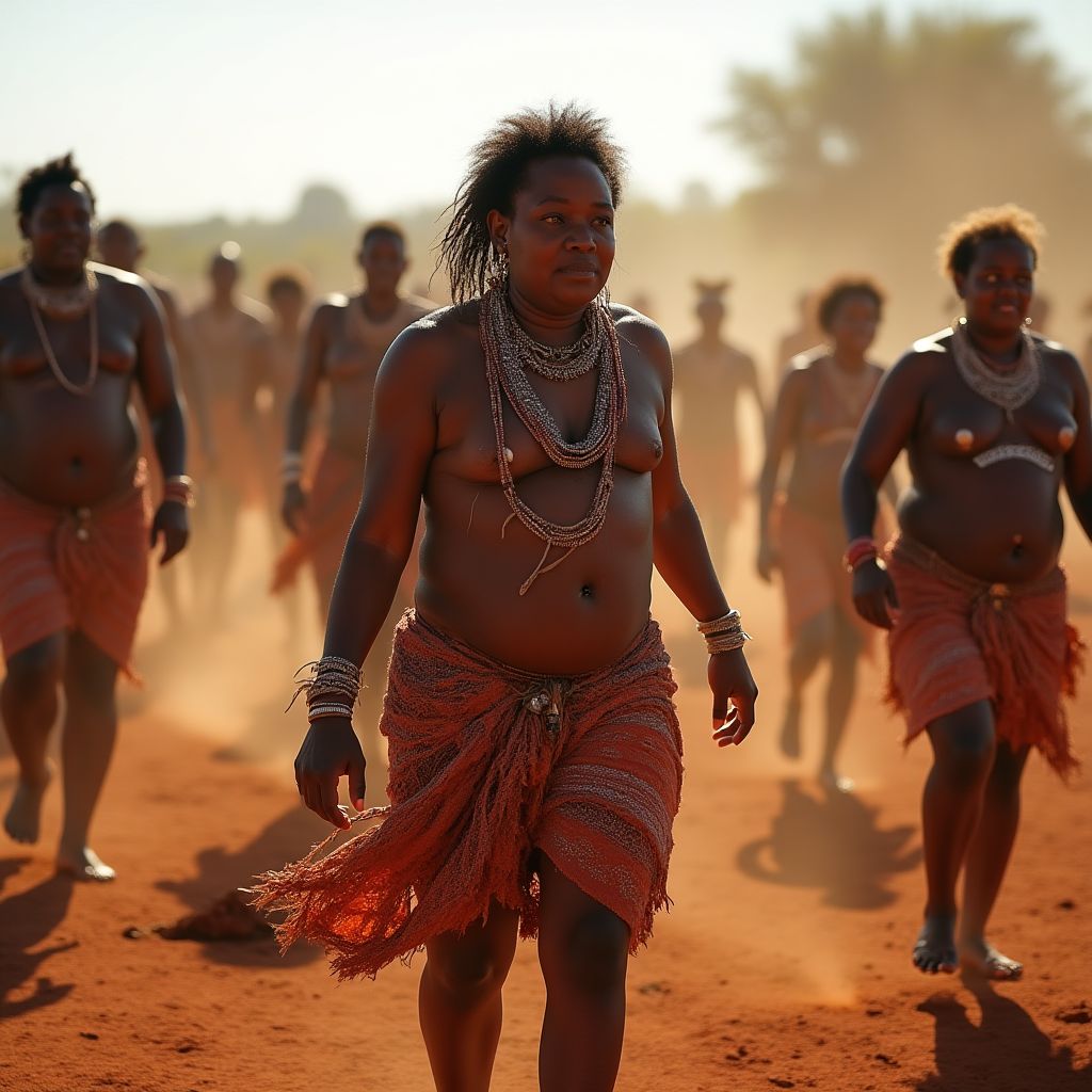 Research team at indigenous ceremony