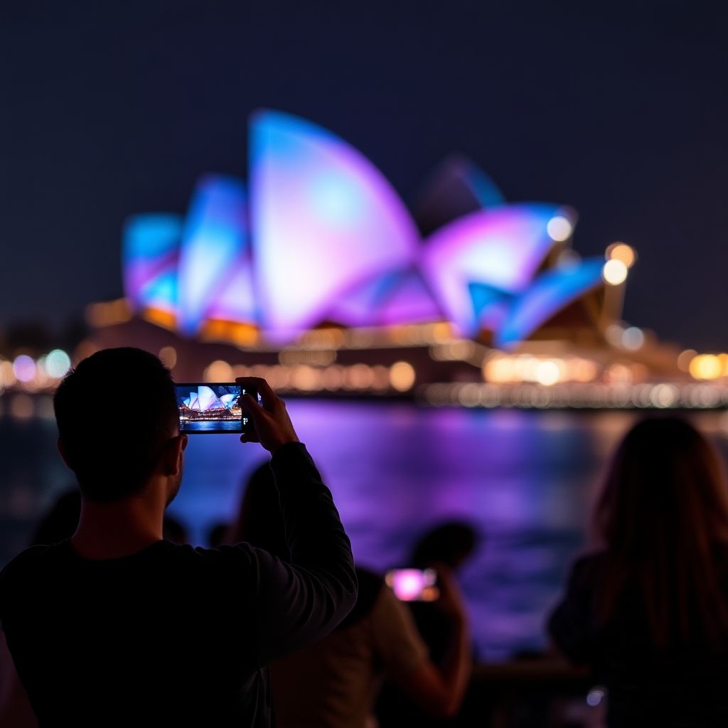 Content team at Vivid Sydney