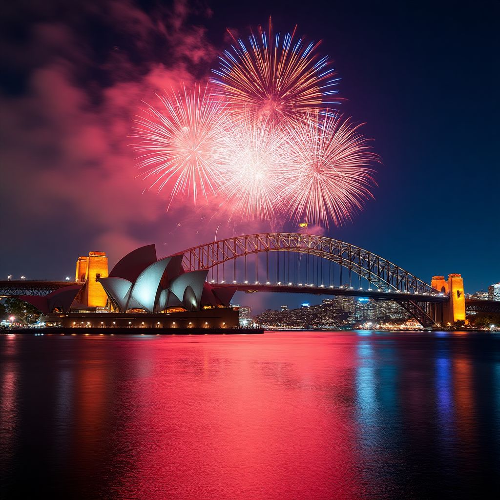 Sydney New Year's Eve fireworks