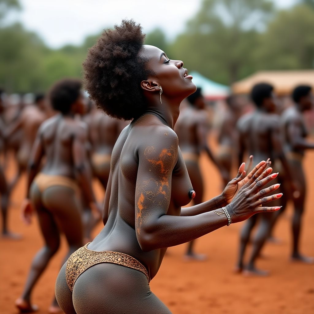Garma Festival with Aboriginal dance performance